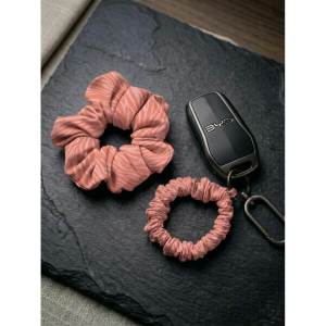 Scrunchie Stylish Thick Nylon Hair Tie for Womens Ponytail Trendy Accessories