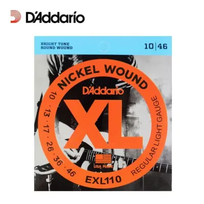 Senar Gitar Elektrik DAddario (10) EXL110 Regular Light Daddario