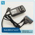 Dock Cắm Ổ Cứng 2.5 Inch, 3.5 Inch Chuẩn Sata - USB 3.0 dùng HDD Laptop, SSD 2.5 hoặc HDD 3.5. 