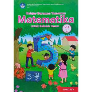 Ori Buku Matematika Kelas 5 SD/MI Volume 1 Kurikulum Merdeka