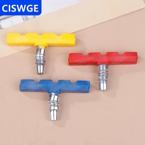 [COD] CISWGE 1Pc Bike Brake Pads V-Brake Rubber Road Bike Brake Holder Pads Shoes Blocks Rim Brake Anti-Resistance Cycling Accessories