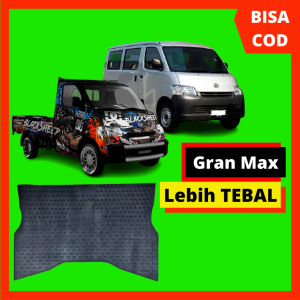 Karpet Mobil Daihatsu Grand Max Pick Up Karet lantai Alas Kaki depan untuk Kabin Gran Max Universal