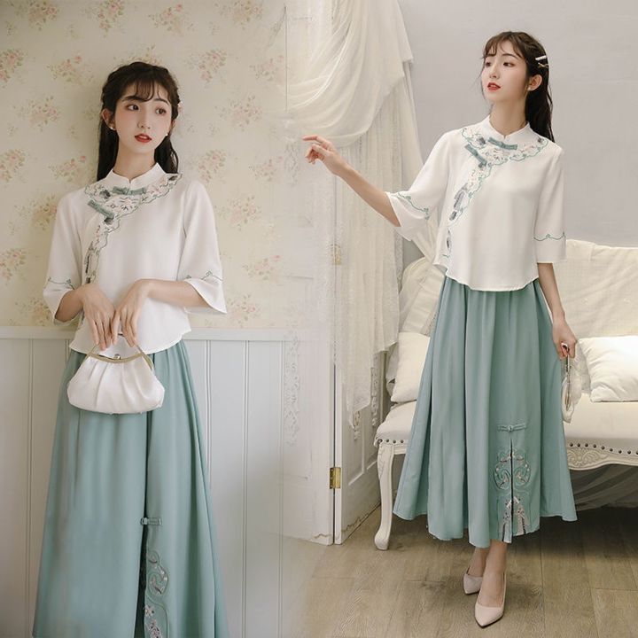 Tang Suit Women's Suit Republic of China Style Women's Hanfu Women's ...