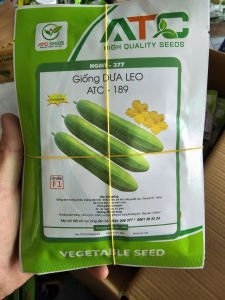 gói 10gr Hạt giống dưa leo lai F1 ATC 189 siêu trái kháng bệnh