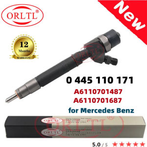 ORLTL 0445110171 A6110701487 Diesel Fuel Injector 0 445 110 171 Nozzle for Benz 6110701487 0986435045 6110701687