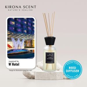 [KIRONA SCENT] Shangri-La Hotel Scent Inspired Reed Diffuser | Spa White 110ml | Luxury Hotel Mall Fragrances