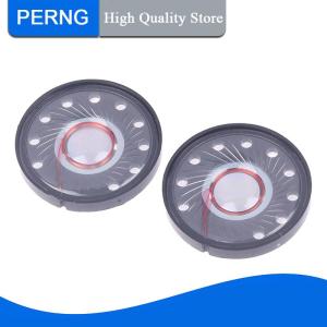 [PERNG] Tehe 2Pcs 40mm Headset Driver Hifi Headphone Speaker Unit 112db 32ohm Earphone Diy Loudspeaker Repair Parts