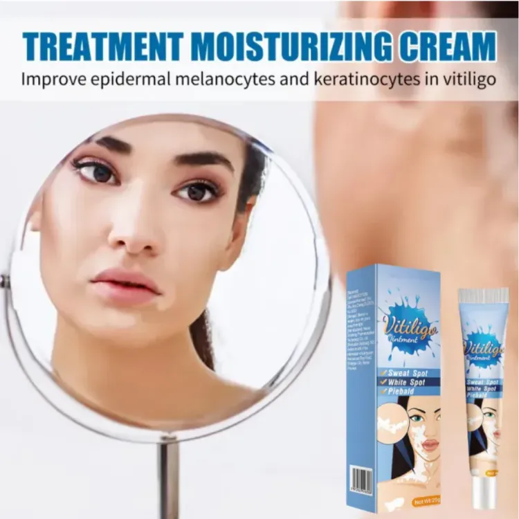 Crème Pour Vitiligo à Base De Venin D'abeille - Améliore La Pigmentation, Réduit Les Taches Blanches