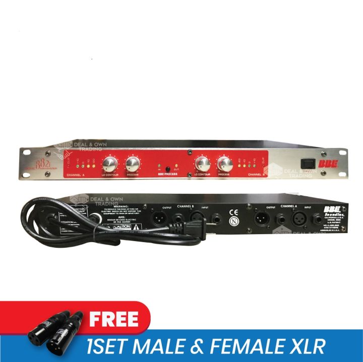 882i Sonic Maximizer ② Live 882i Sonic Maximizer 2-Channel Stereo Maximizer Balanced Line