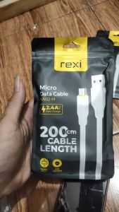 REXI KA02-M//VGC-22 2 Meter ⚡2.4A For Micro  FAST CHARGING KABEL DATA USB