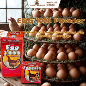 [1 Box 20 Packs] EGG 1000 – 5X Egg Production Vitamins for Chickens Ducks & Pigeons Helps Stimulate