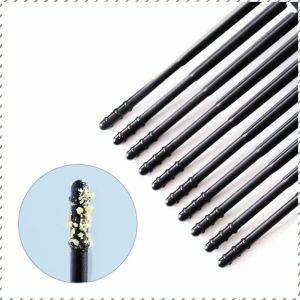 disposable ear spoon pangkapaligiran spiral ear pick paglilinis ng malagkit na bigas