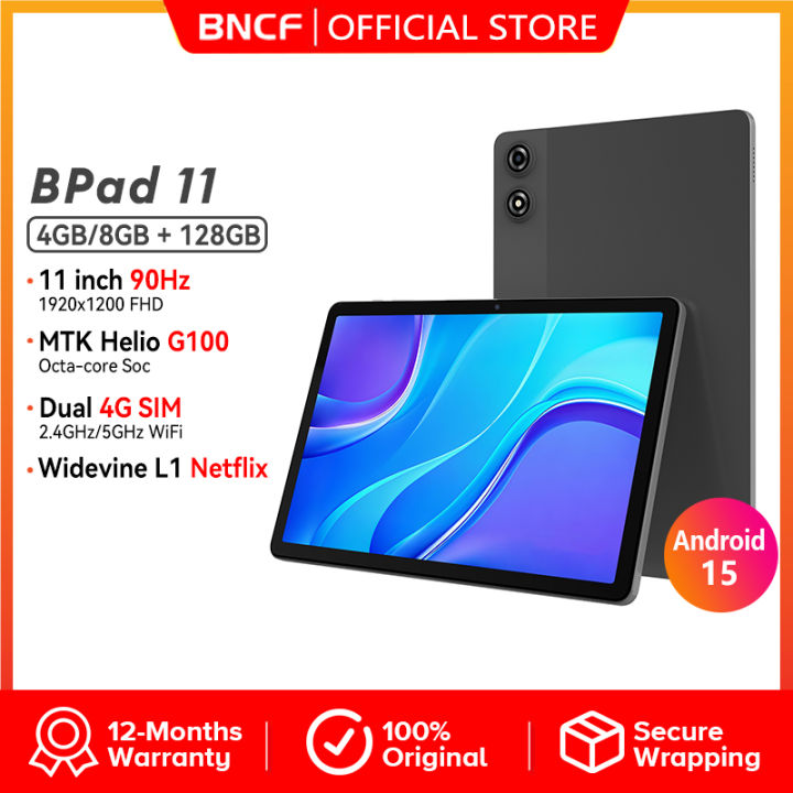 New Release] BNCF Bpad 11 Tablet 11 inches 90Hz FHD Screen 4GB/8GB