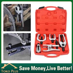 5 Buah/Set Adjustable Ball Joint Separator Mobil Ball Joint Puller Alat Penghapusan Automoitve Sistem Kemudi Alat Pekerjaan Garasi