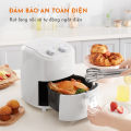 [Hàng quà tặng] Nồi chiên không dầu gia đình GAABOR GA-M4A01 dung tích 4,5L -1200w, nồi nhỏ gọn, chất liệu thép không gỉ. 