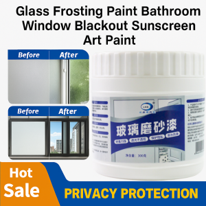 Waterproof Glass Frosted Paint Scratch Resistant And Wear Resistant Paint Light Transmitting But Not See Through Odorless And Quick Drying防水玻璃磨砂漆
