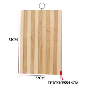 Solid wood and bamboo cutting board kitchen cutting board household meat chopping board steaming board knife board