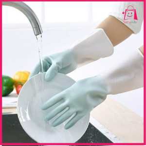 SARUNG TANGAN CUCI PIRING BAHAN KARET TEBAL ISI 2PCS (1PASANG) / SARUNG TANGAN SERBAGUNA