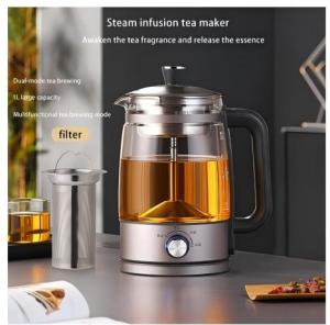 Multifunctional Home Health Kettle for Making Flower Tea Fully Automatic Keeps Warm with Thick High-Temperature Resistant Glass