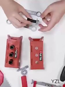 SKISOPGO Kids Tool Toys Set Simulation Maintenance Educational Toy Power Drill Hammer Hardware Engineers Box Pretend Play Tool