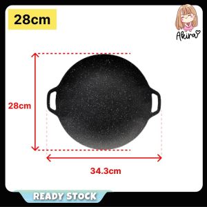 BBQ Grill Pan Indoor Outdoor BBQ Grill Pan Frying Pan Grill Pan Non Stick Camping Grill Pan 烤肉盘