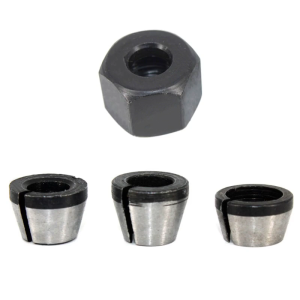 Router Collet Chuck High Precision Chucks Clamping Adapter for Woodworking Engraving Trimming Machine Tool Hss Steel