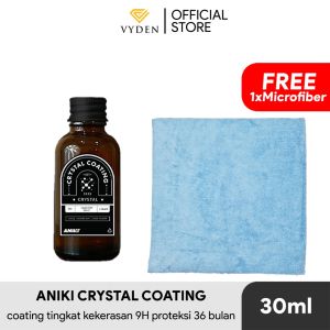 ANIKI Crystal Coating 9H Coating Body Halus Mobil Motor Tahan sampai 3 Tahun