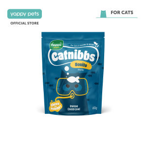 Happi Skippi Catnibbs Soft & Chewy Cat Treats 60g | content superfood taurine fish oil coconut oil seaweed