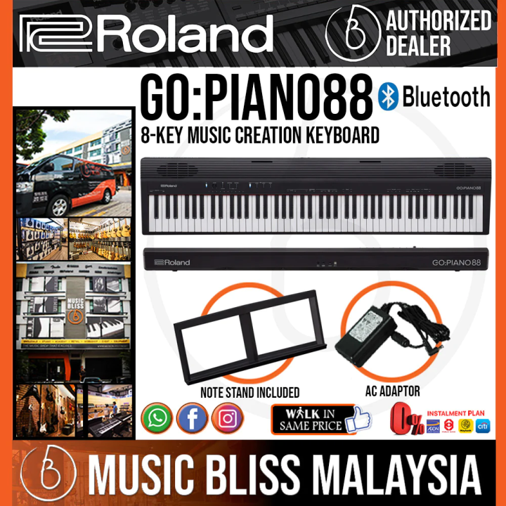 Roland GO:PIANO88 88-key Music Creation Keyboard with FREE