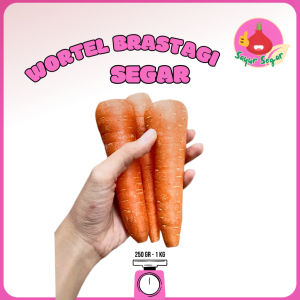 Sayur Segar -  Wortel Brastagi Impor / Fresh Carrot