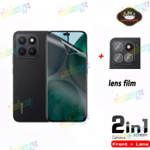 2in1 Screen Protectors for Honor X6C Privacy Soft Film and Lens Film NIC-LX1 NIC-LX2 NIC-LX3 Privacy Film Anti Peeping Hydrogel Protective Film