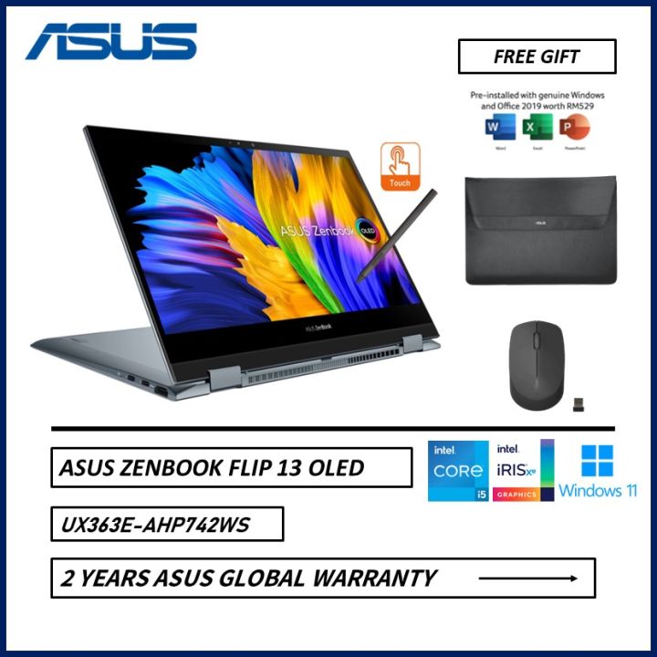Asus ZenBook Flip 13 OLED UX363EAHP742WS 13.3'' FHD 2In1 Touch