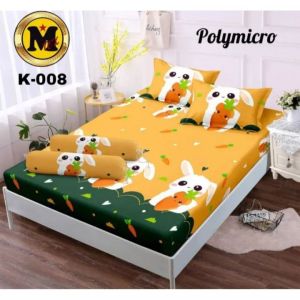 Sprei Modern Motif Karakter Anak Viral 2024 Ukuran 180 160 120 Katun Halus Esthetic Ala Korea