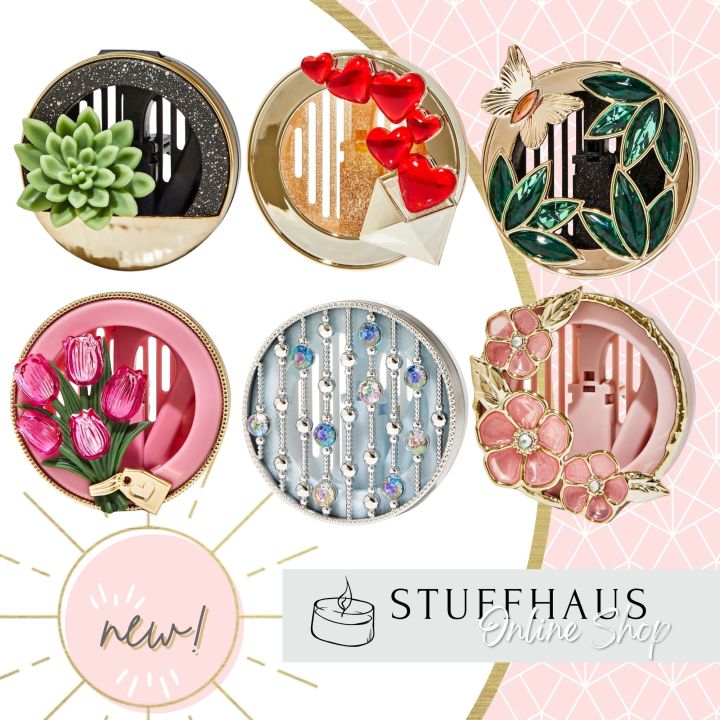 BATH AND BODY WORKS CAR FRAGRANCE HOLDER CAR FRAGRANCE REFILL