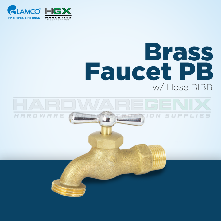 LAMCO Brass Faucet (Plain BIbb / Hose Bibb) Lazada PH