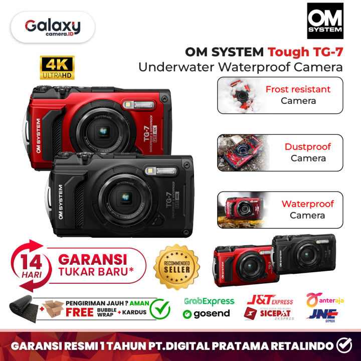 Olympus OM System Tough TG-7 TG 7 Underwater Waterproof Camera Resmi ...