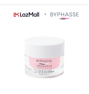 Kem dưỡng giàu khoáng chất 50ml cấp ẩm Byphasse 24H HYDRA INFINI DAY & NIGHT CREAM