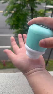 Bear Design Baby Container Seal Lid Plastic Storage Box Leak Proof Baby Dispenser For Infant Care