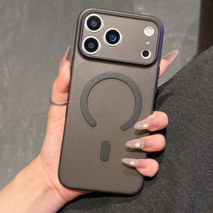 Ultra Thin Soft Silicone TPU Case for iPhone Air 17 16 15 14 Plus 13 12 Pro Max 11 17Pro For Magsafe Wireless Charge Clear Cover