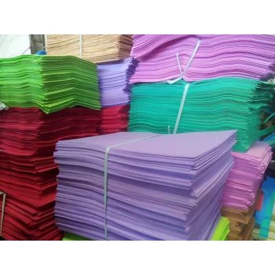 xốp bitis xốp màu eva 2li (2mm) khổ 50x80cm dùng làm đồ thủ công handmade
