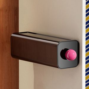 PICKIT ประหยัดพื้นที่ กล่องเก็บของบนโต๊ะ จุได้มาก อุปกรณ์ติดผนัง ชั้นเก็บเครื่องเขียน Dopamine วางซ้อนกันได้ กล่องเก็บเครื่องสำอาง