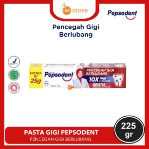 Pepsodent Pencegah Gigi Berlubang 225gr/190gr/75gr  - PEPSODENT