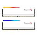32GB (16GBx2) DDR5 5200MHz RAM (หน่วยความจำ) G.SKILL RIPJAWS M5 RGB (INTEL XMP) (MATTE WHITE) (F5-5200J4040A16GX2-RM5RW). 