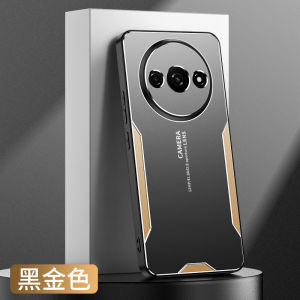 Ốp điện thoại Redmi A3 cho Xiaomi Redmi A3 A 3 mia3 POCO C61 C 61 pococ61 4G 2024 Ốp điện thoại Ốp lưng bảo vệ hợp kim nhôm sang trọng giáp nhẹ