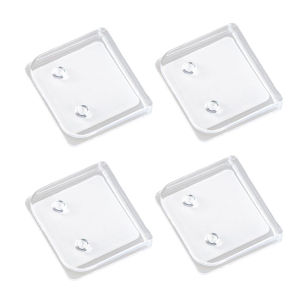 4pcs Shower Curtain Clips Self Adhesive Shower Splash Guard Clear Windproof Splash Clips