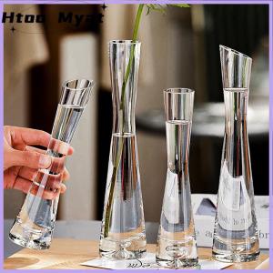 tantuoye แจกันดอกไม้แก้วใสแจกันขนาดเล็กไฮโดรโปนิกส์พืชดอกไม้เทอราเรียมหรูหราโต๊ะบ้านตกแต่งงานแต่งงาน