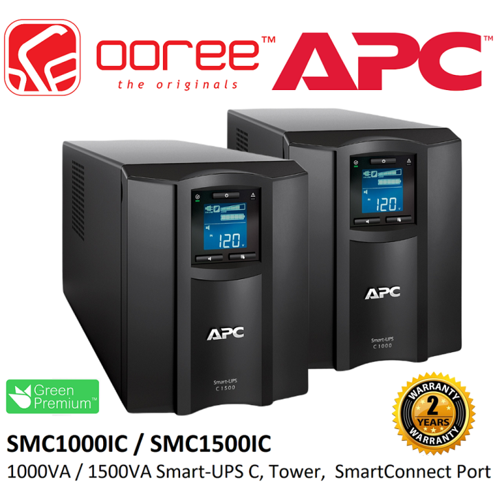 APC SMART-UPS C LCD SMC1000I / SMC1500I / SMC1000IC / SMC1500IC, 1000VA ...