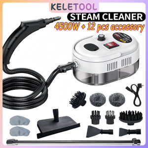 Handheld Steam Cleaner 4500W Multi-purpose Steam Washer with 12 Tools Home Sofa Window Air Conditioner Deep Cleaning