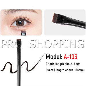 Pro 1 ชิ้น แปรงเขียนคิ้ว อายไลเนอร์ แบบบางพิเศษ สําหรับผู้หญิง Makeup brush