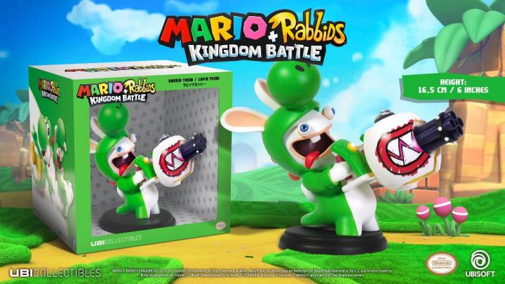Mario + Rabbids Kingdom Battle Figure Rabbid Yoshi Toys for boys | Lazada